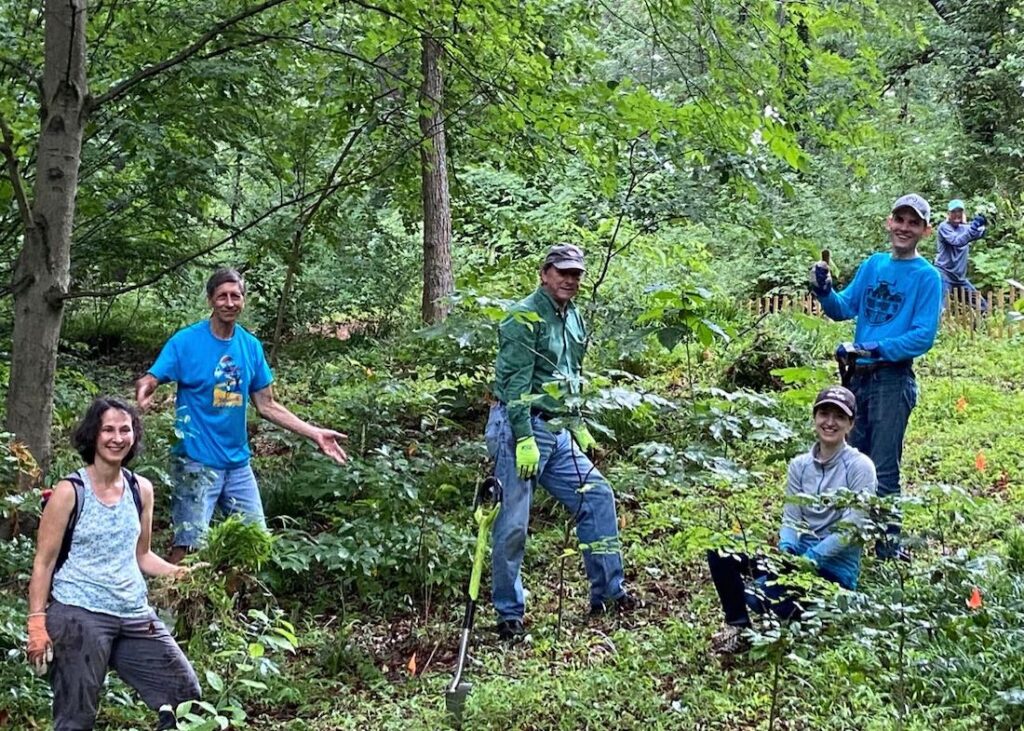 Latta Park volunteers