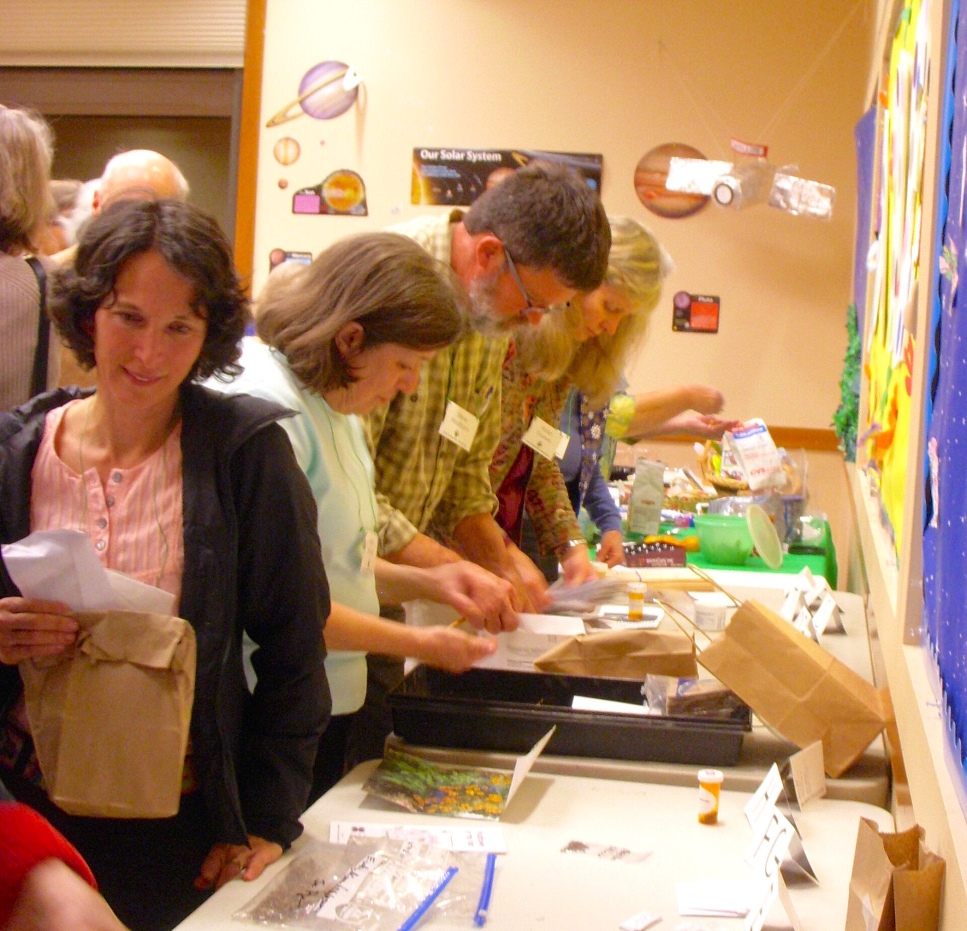 Triad NCNPS December seed swap (photo by Lynda Waldrep)